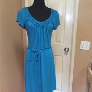 Banana republic blue dress
